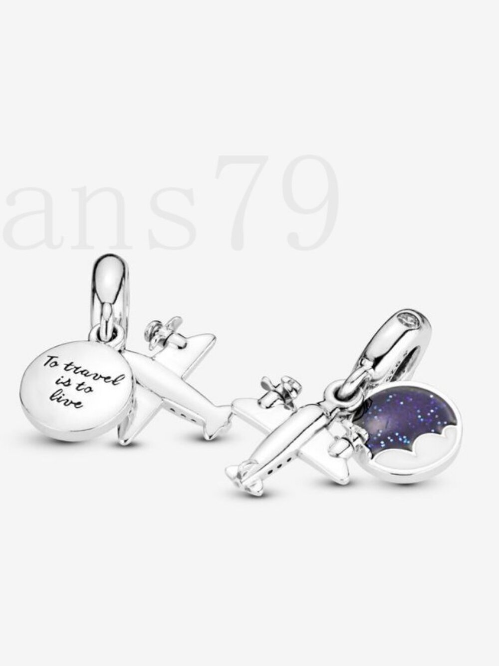 Pandora Propeller Plane Dangle Charm